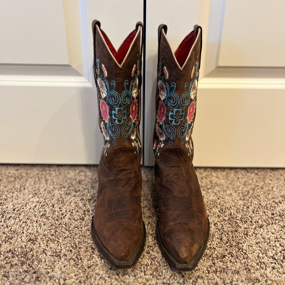 Macie Bean Floral Boots